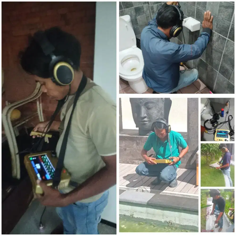 Jasa deteksi pipa bocor akurat 100% dan bergaransi