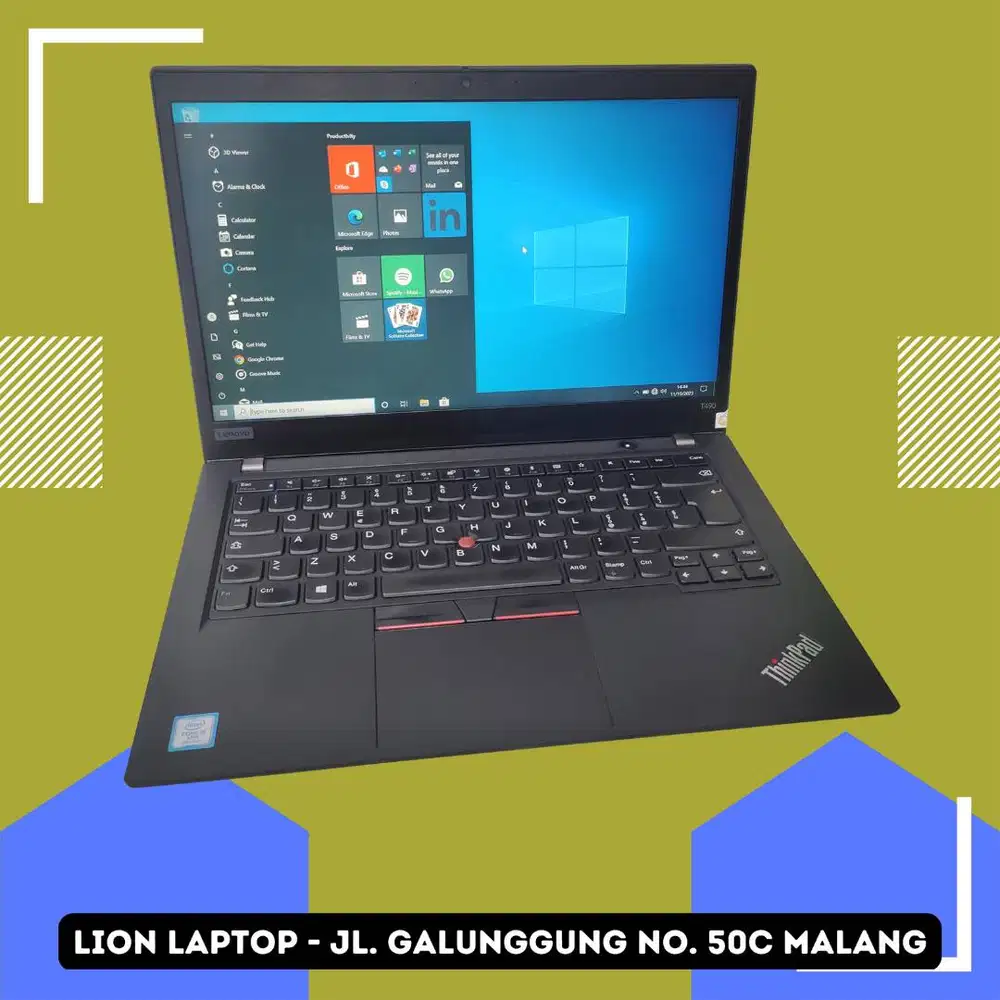 RAM 16GB i5 Gen 8 SSD 256GB Lenovo Thinkpad T490 [07|02]