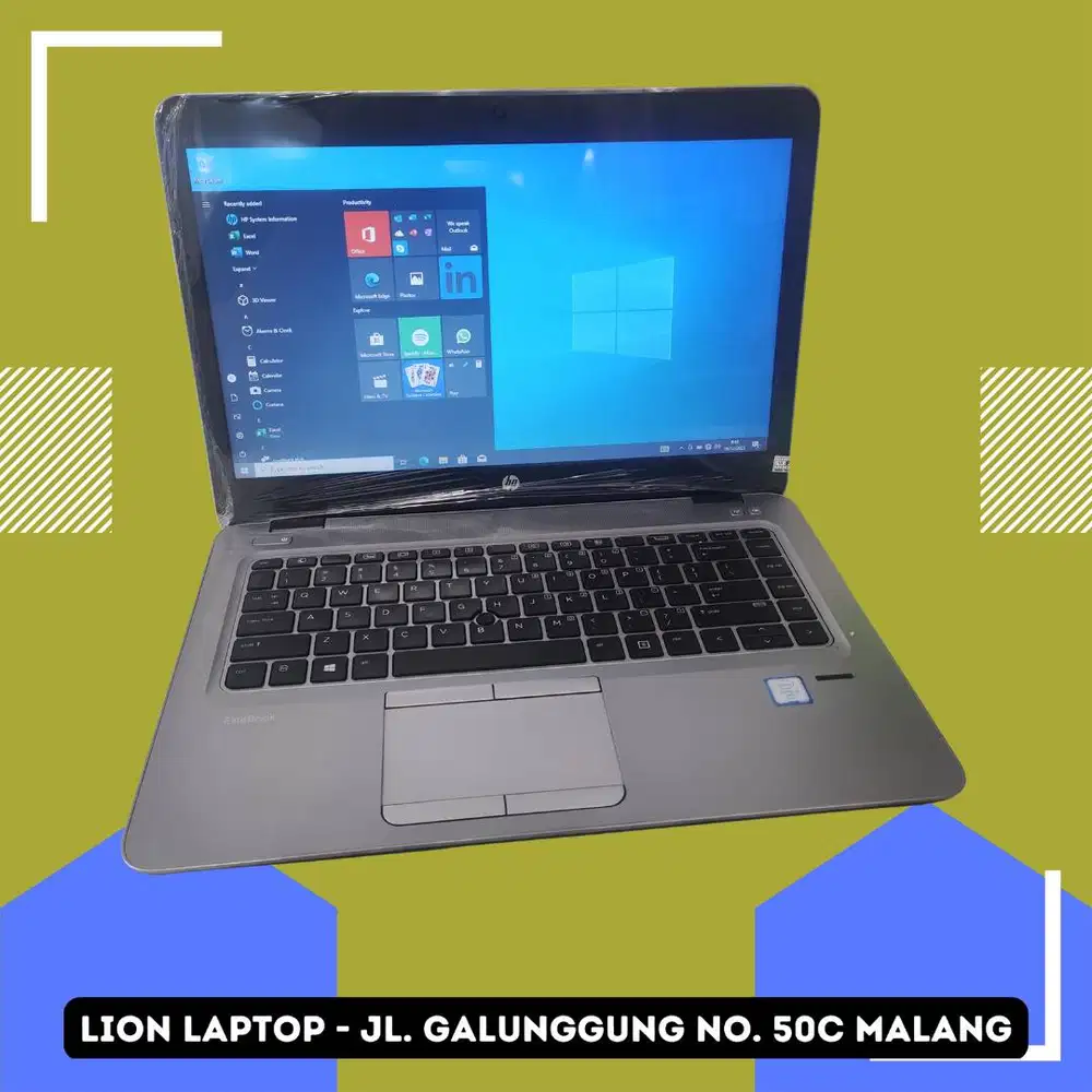 Core i5 RAM 8GB Murah SSD 258GB HP Elitebook 840 G3 [07|02]