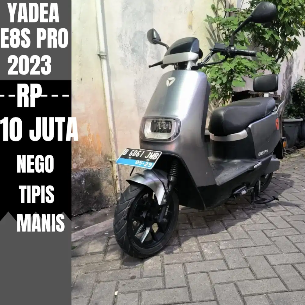 YADEA E8S PRO 2023 SECOND LIKE NEW
