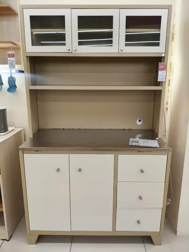 Kabinet Dapur Lennox Metal – Kokoh, Minimalis, Mudah Dibersihkan