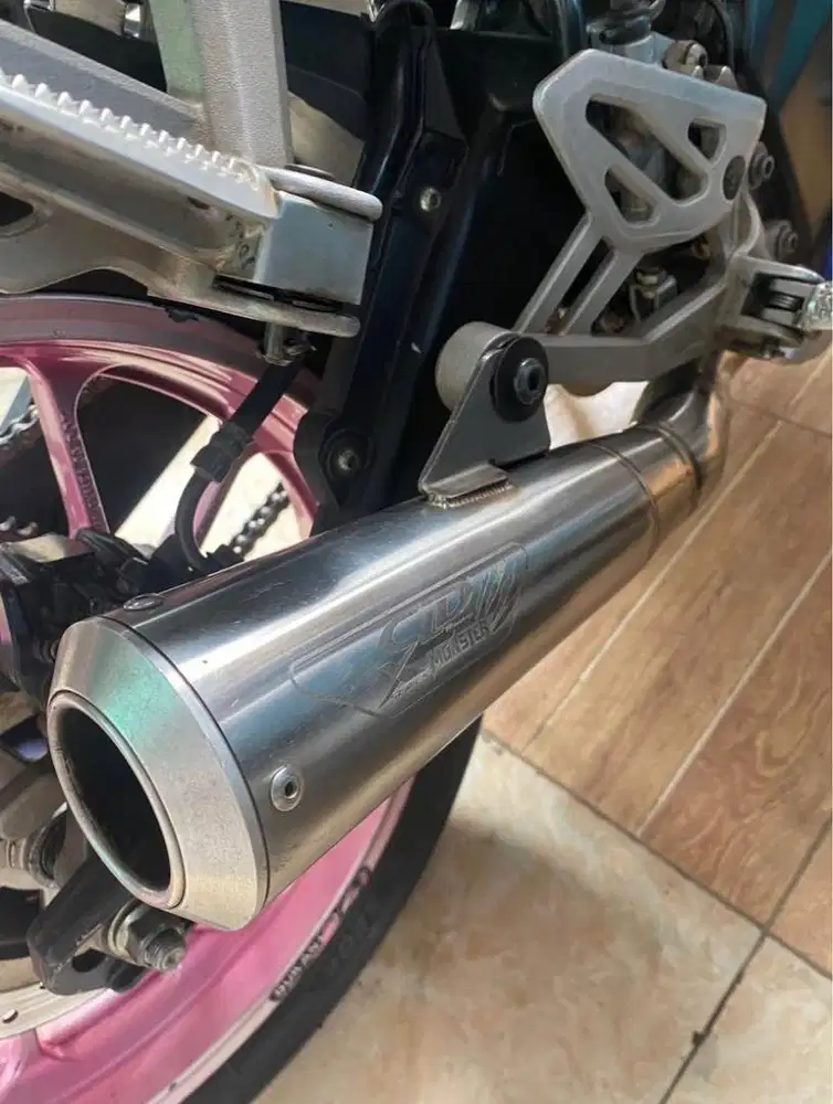 Dijual knalpot cld moster x fullsystem