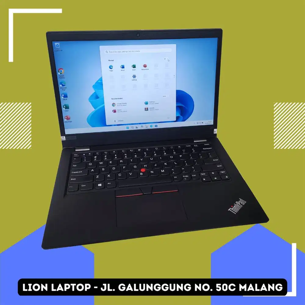 i5 GEN 11 3 JUTAAN RAM 8 SSD 256 Lenovo Thinkpad L13 [07|02]