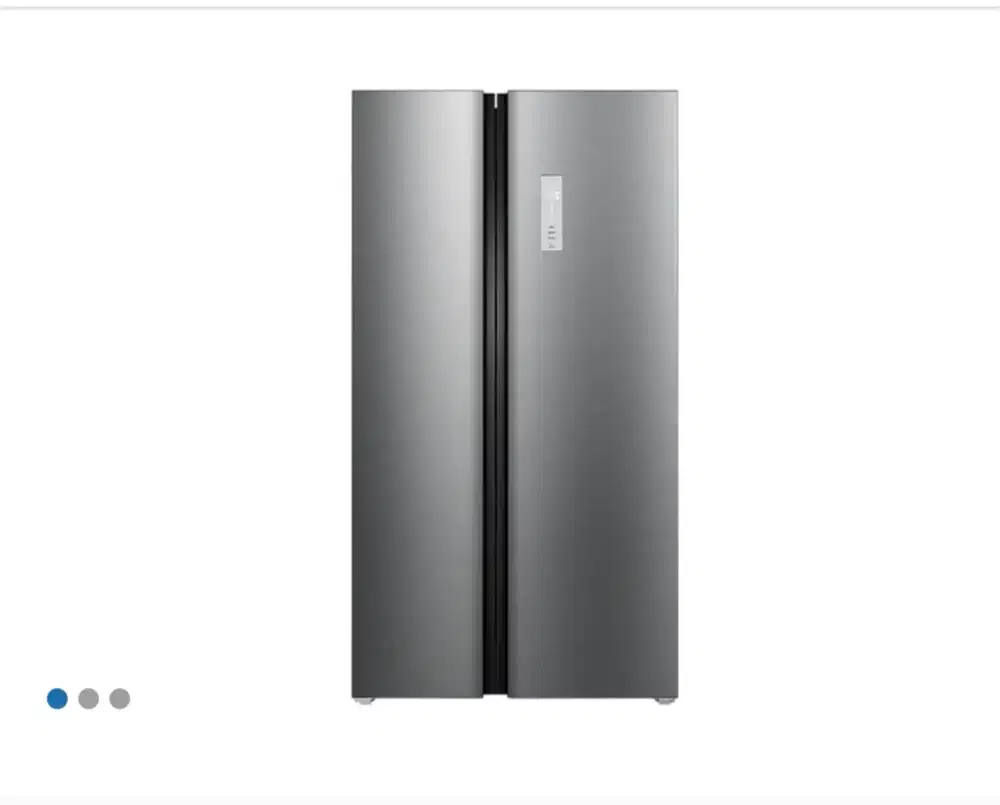 TCL REFRIGERATOR SIDE BY SIDE 547L SILVER GREY