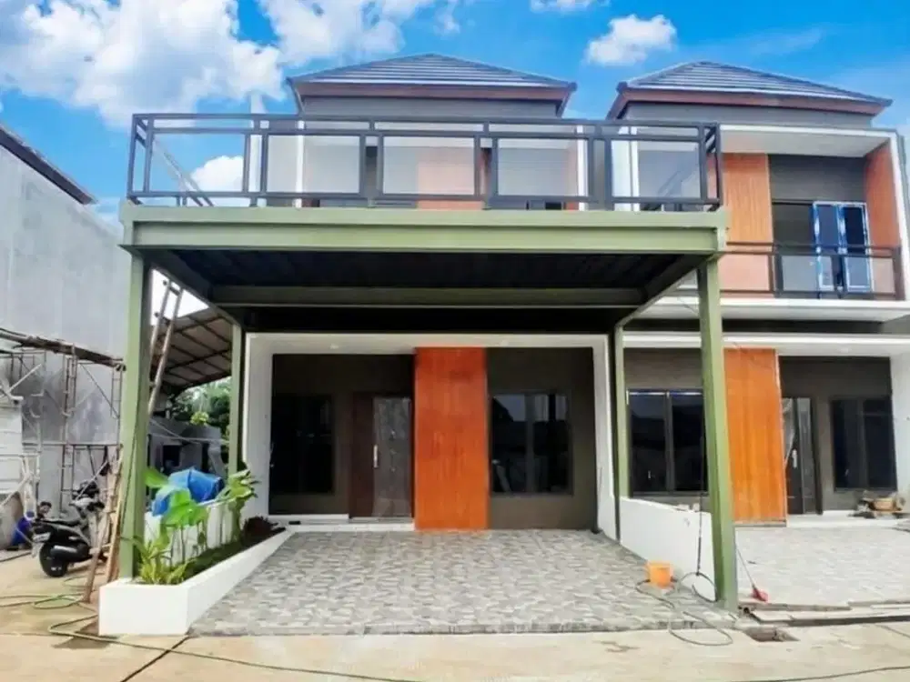 AMAZZING !! Townhouse strategis bangunan berkualitas dekat tol jatiwarna