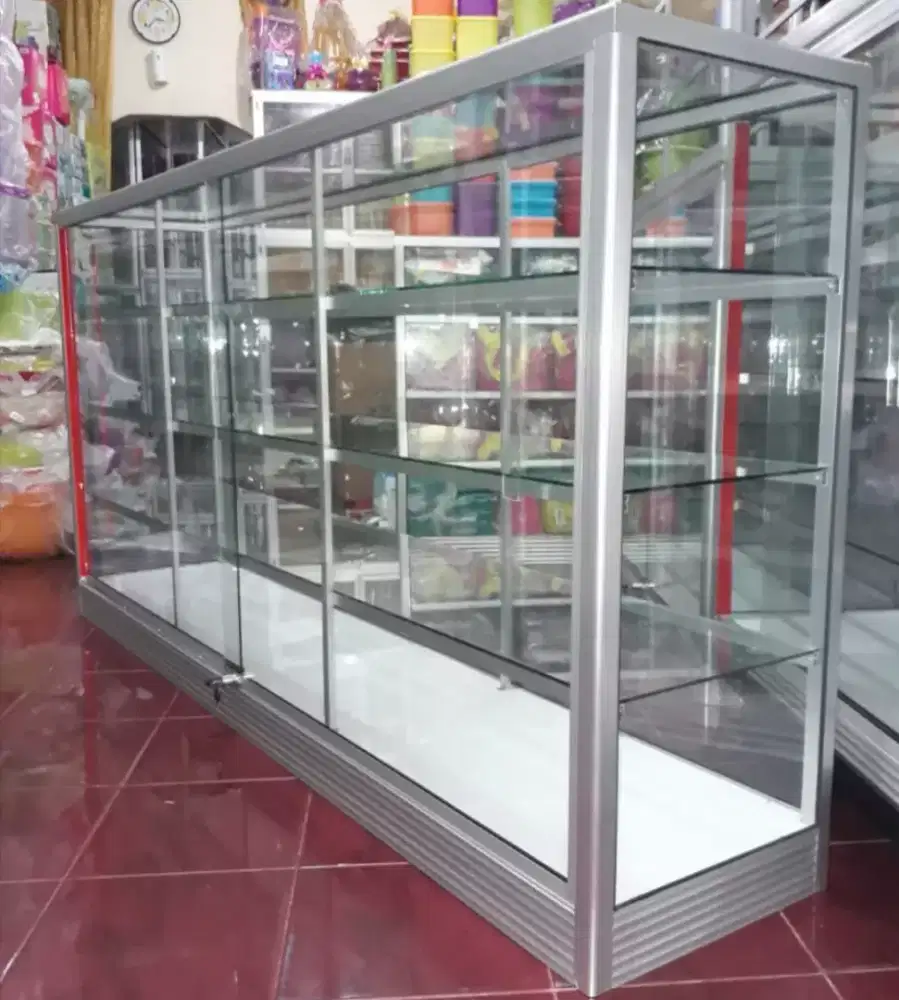 Di Jual Etalase 2M Siap Antar || Kaca full 5mm
