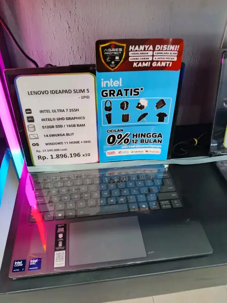 Leptop Lenovo baru