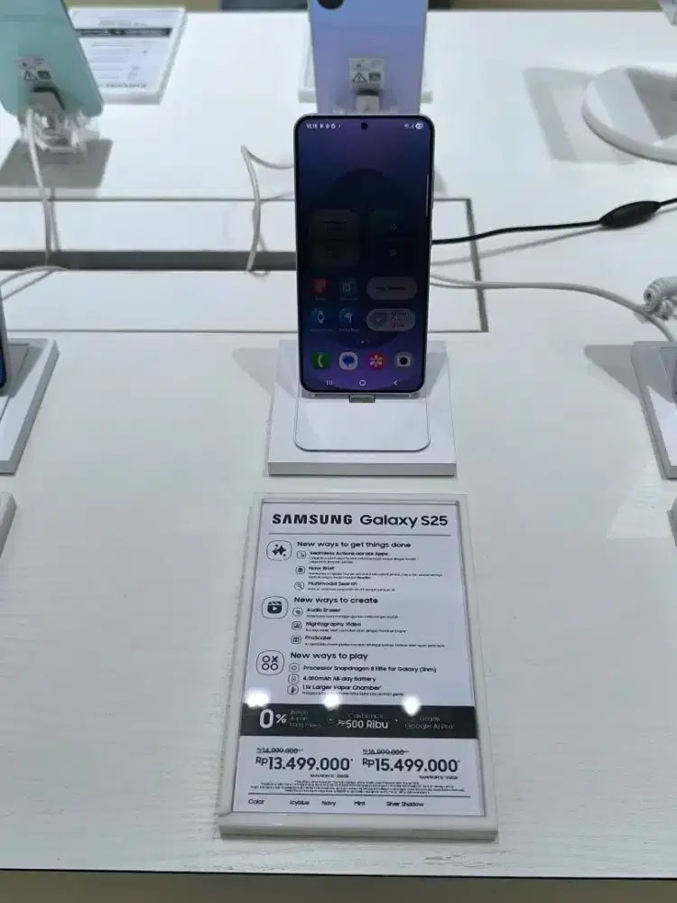 SAMSUNG GALAXY S25 CICILAN BUNGA 0% BY KREDIVO