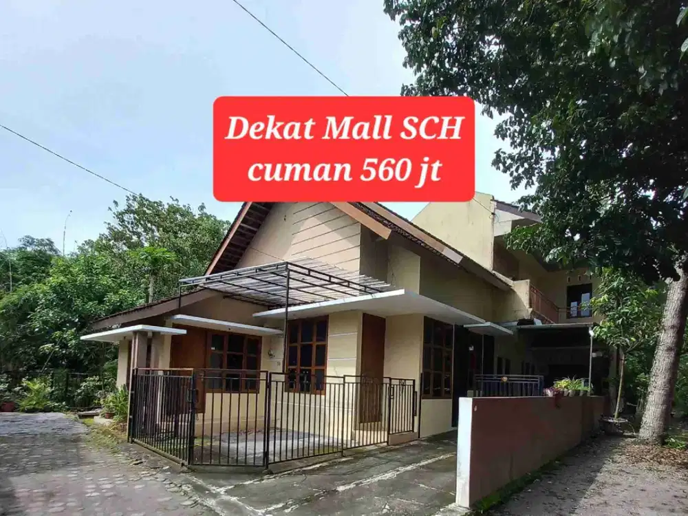 Rumah Murah dekat Mall SCH sleman