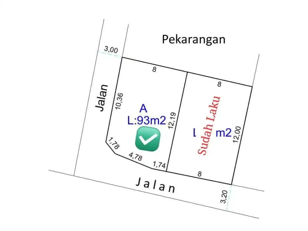 Dijual Tanah Murah Bagus di Seyegan