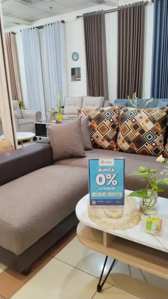 Kredit furniture, springbed,sofa, lemari, meja rias cukup KTP aja