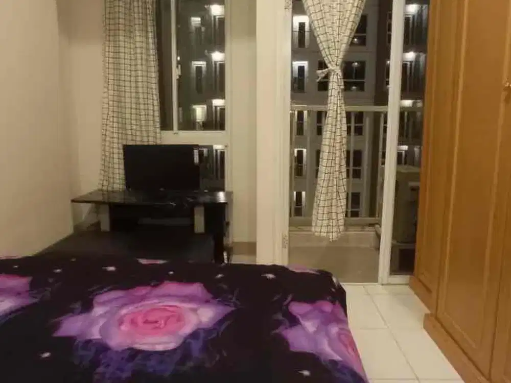 Disewakan Apartemen Tokyo Riverside Pik2 studio furnish siap huni 17jt/thn