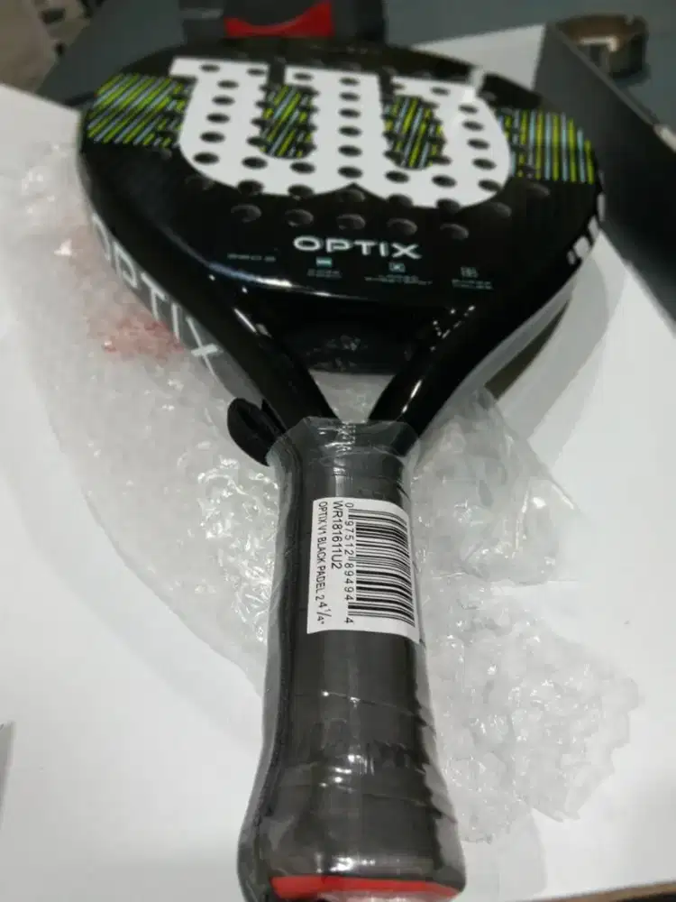 BU DIJUAL CEPAT RAKET PADEL WILSON OPTIX V1 HARGA NEGO