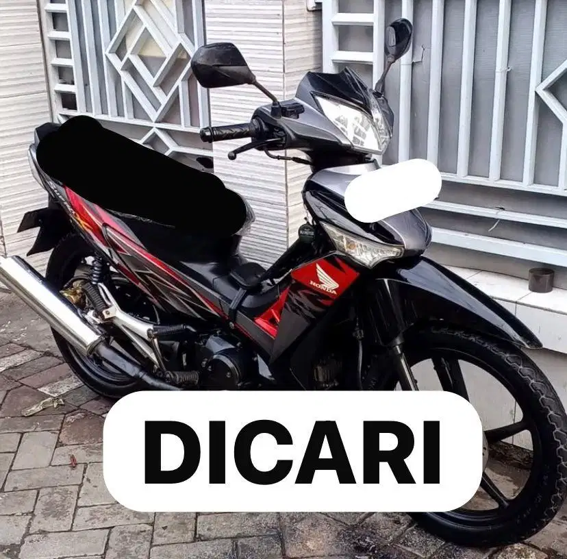 Di Cari Supra X 125 Double Disk DD Tahun 2008 Ke Atas Supra X 2010