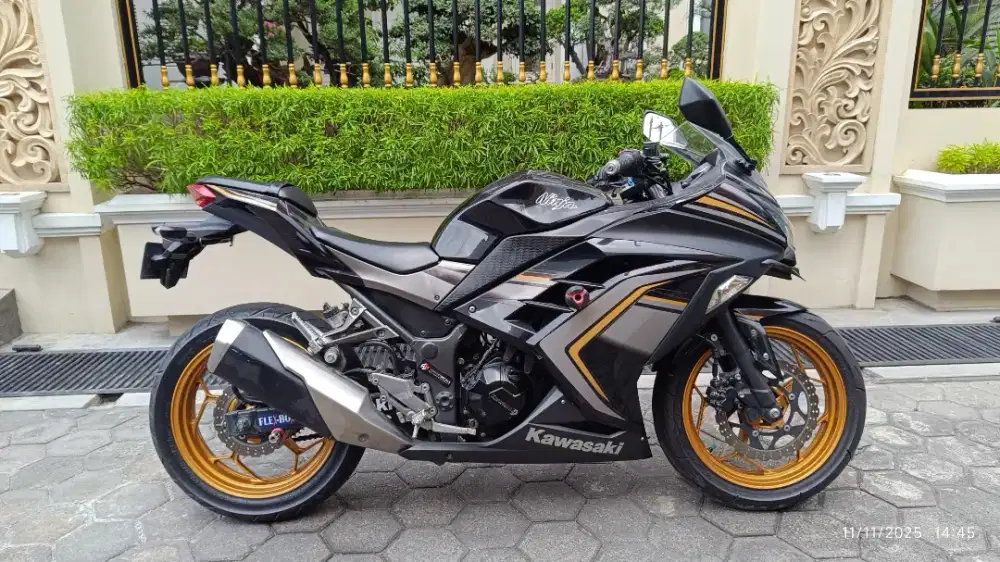 Kawasaki ninja 250 Fi th 2017 pajak on mesin bagus