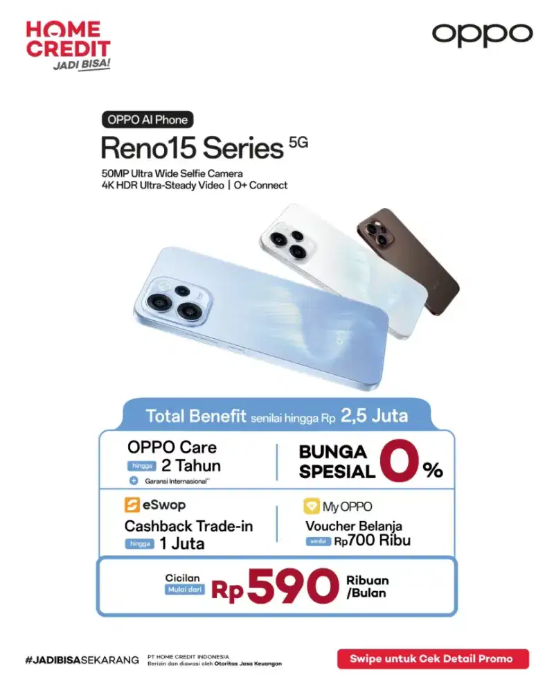 Hp baru iPhone dan Android bisa cicilan