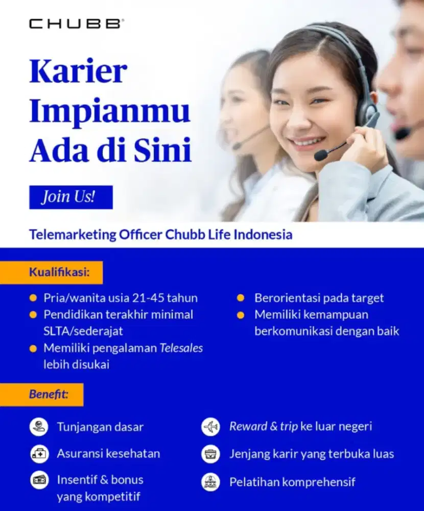 BUTUH BANYAK TELEMARKETING