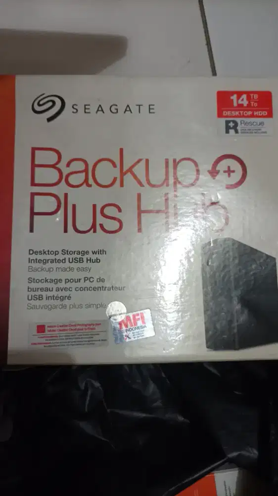 hardisk seagate backup plushub14tb