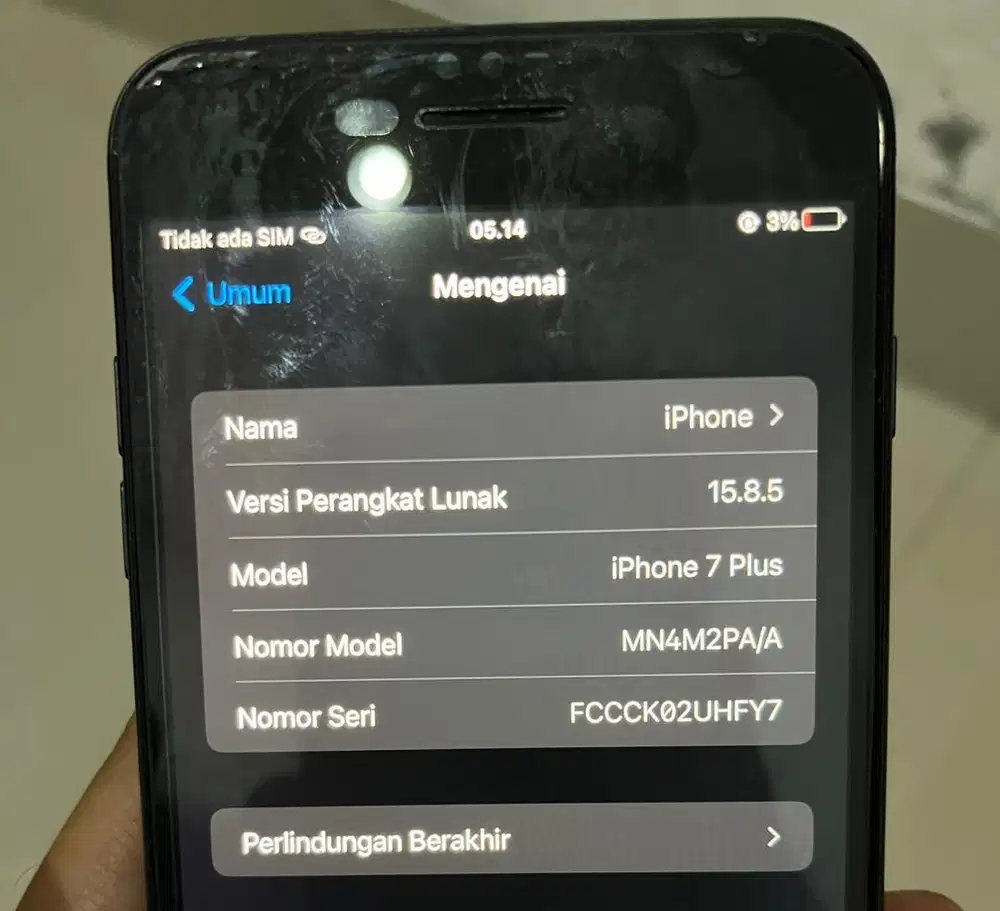 Jual cepat malam ini Iphone 7 Plus 128 gb ex Ibox, nego di tempat