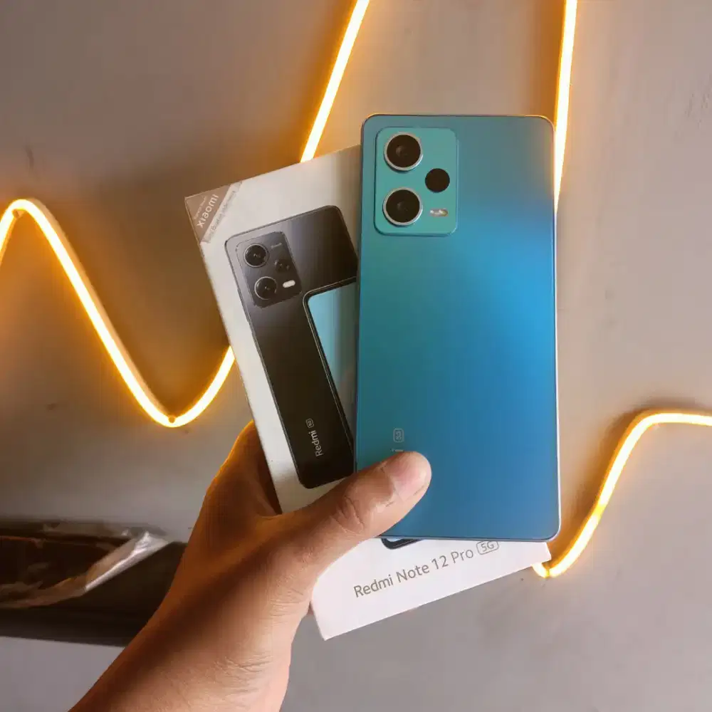 Redmi Note 12 Pro 5G 8/256 Mulus Lengkap Fullset