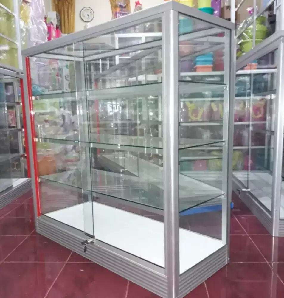 Etalase Panjang 1Mx1M Untuk Agen,Toko,Warung