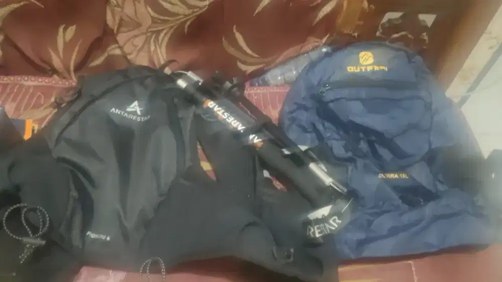 Trekking pole Andarestar, hydropack Andarestar, daypack outdoor