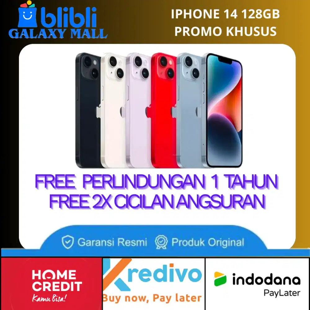 Iphone 14 Original Garansi Resmi Imei Resmi Indonesia