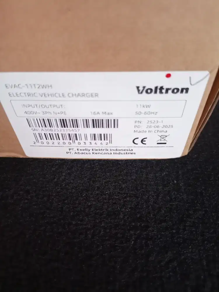 Wall Charging 11kwh merk Voltron