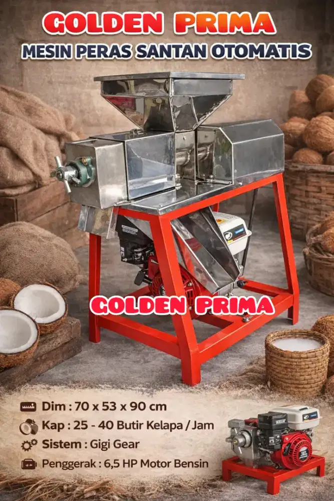 MESIN PERAS SANTAN OTOMATIS MIDI GP