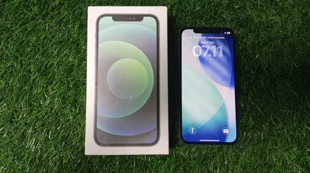IPhone 12 128GB Inter Biru Mulus