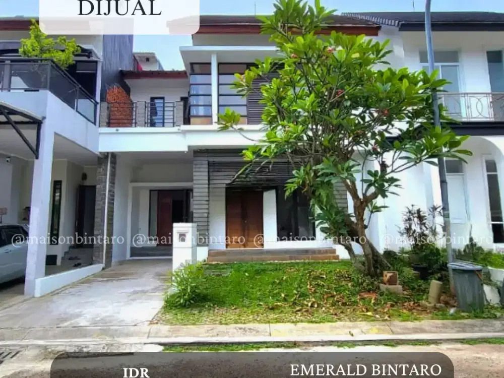 SIAP HUNI & HARGA MENARIK! Rumah 2 Lantai di Emerald Bintaro — Lingkungan Nyaman (SP 0124)