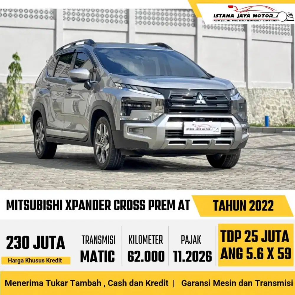 [TANGAN 1] Mitsubishi Xpander Cross Premium AT 2022