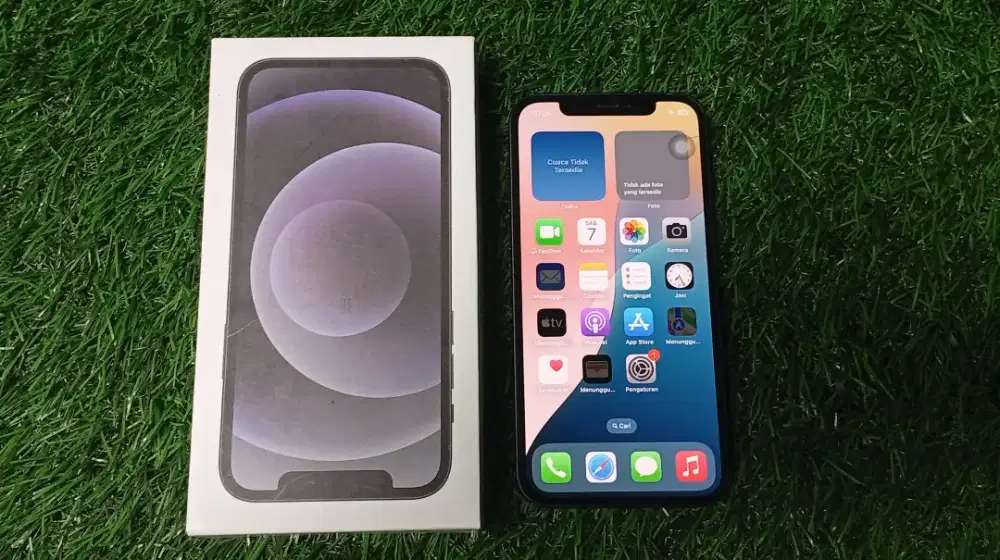 Iphone 12 128GB Inter Hitam Mulus