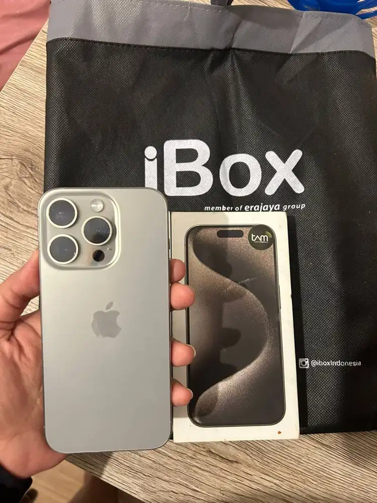 iphone 15 pro 128gb titanium ex ibox