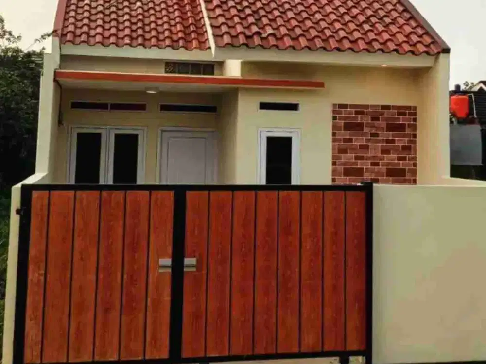 rumah cluster siap huni