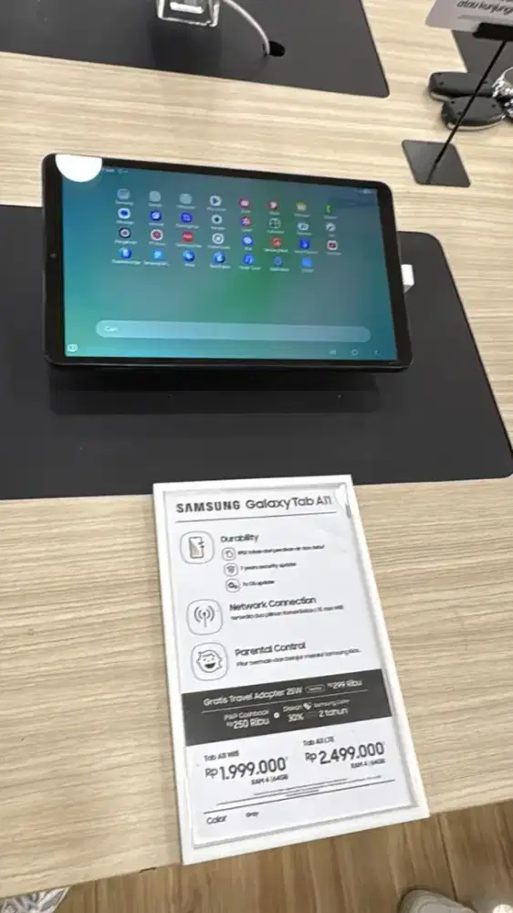 Kredit tablet samsung Galaxy Tab A11 bunga 0% yes kredit