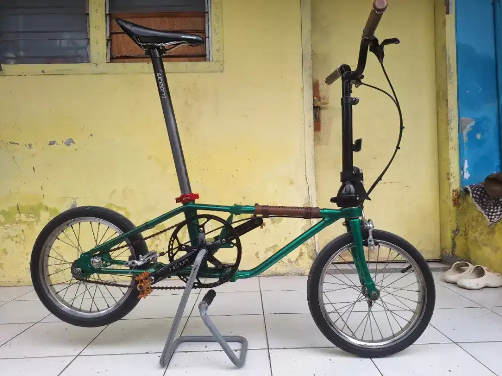 Sepeda lipat dahon dabik sirip hiu 16