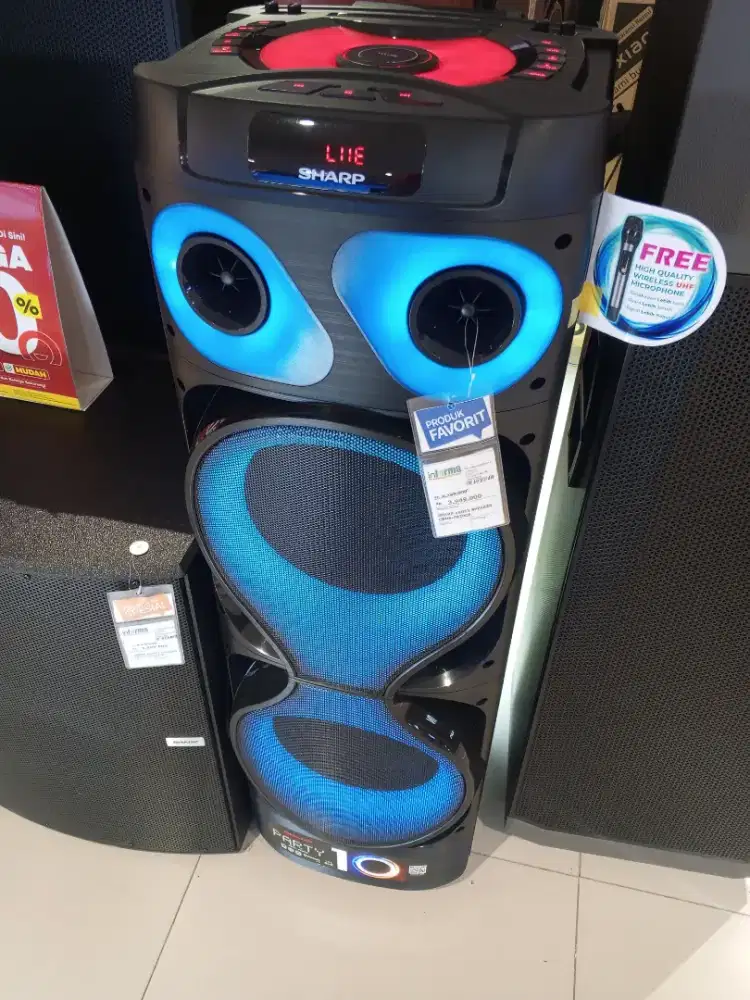 segampang itu cicilan Sharp party speaker