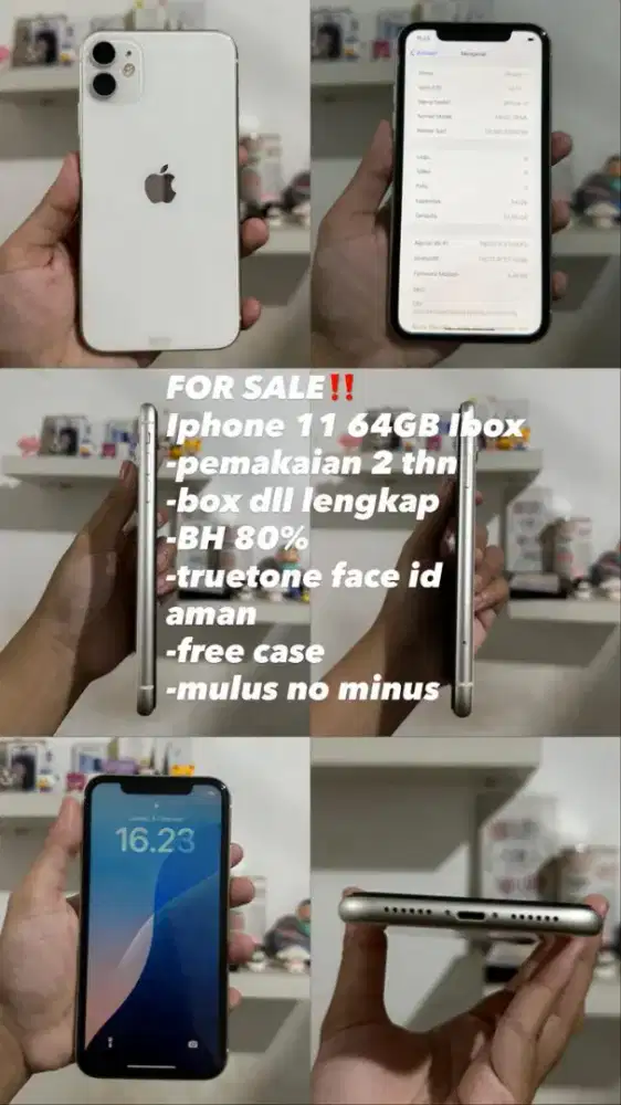 DIJUAL IPHONE 11 64 GB IBOX/Resmi Indo