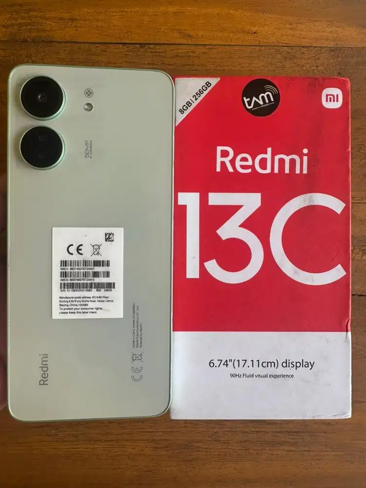 Xiaomi Redmi 13c NFC 8+8GB 256GB 5000MAH 90Hz Like New Normal BS TT