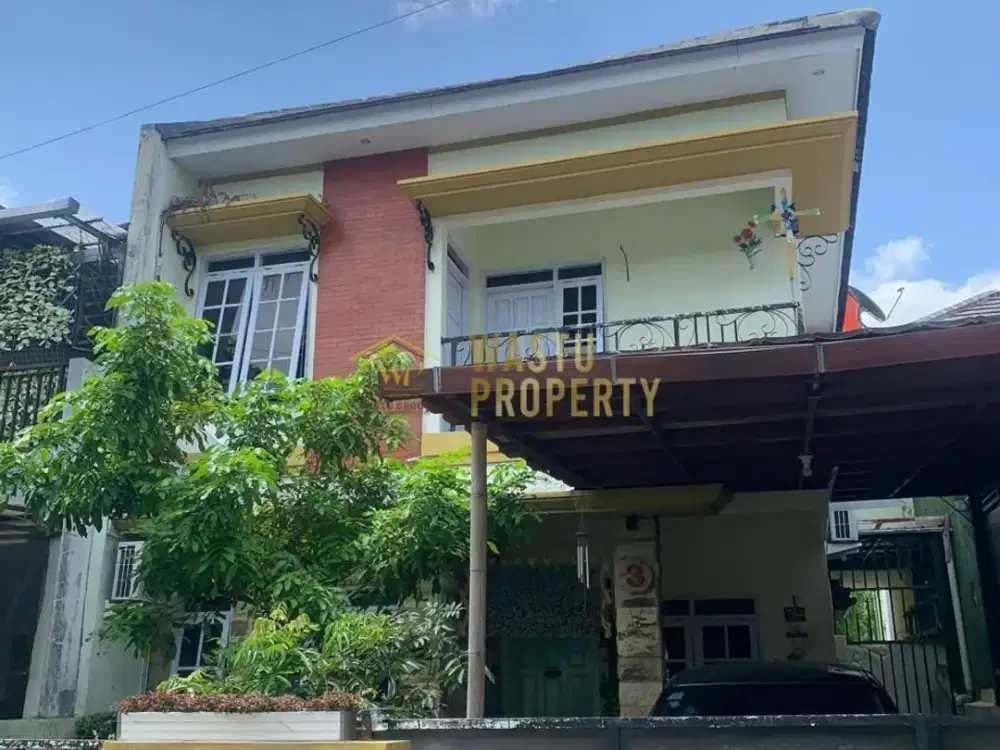 RUMAH 2 LANTAI TANAH LUAS, DIJUAL MURAH FULLY FURNISH LOKASI MAGUWOHARJO