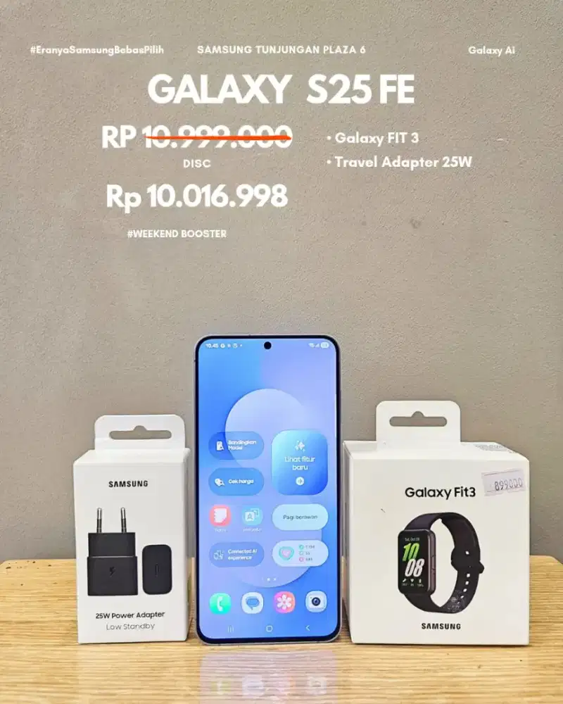 SAMSUNG S25FE SPECIAL WEEKEND BISA CICILAN
