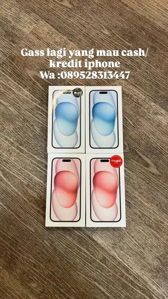 Cash kredit iphone lengkap