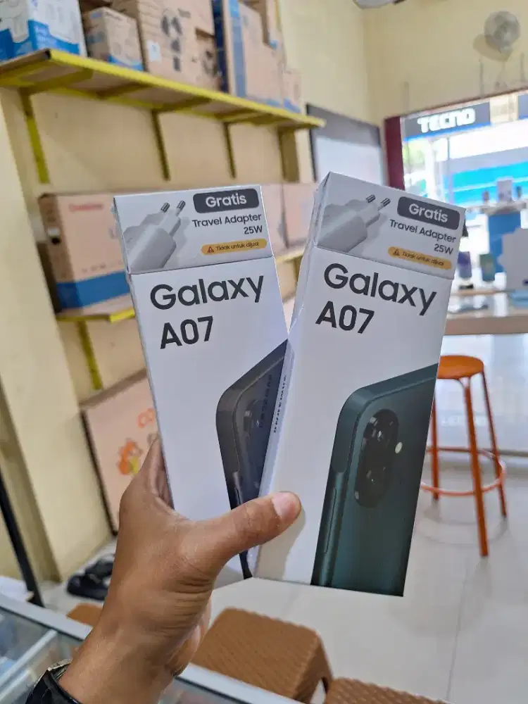 Samsung A07 ram 4/64gb Baru Garansi resmi 1 tahun