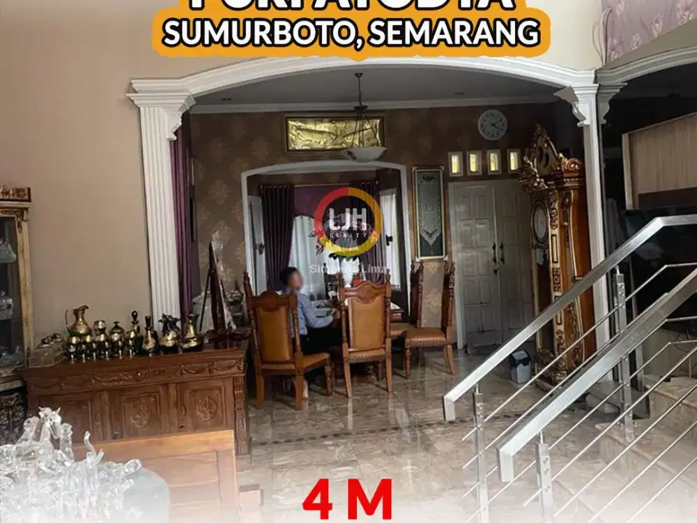 Dijual Rumah Mewah Puri Ayodya Sumurboto Semarang, Dekat Undip & Rs