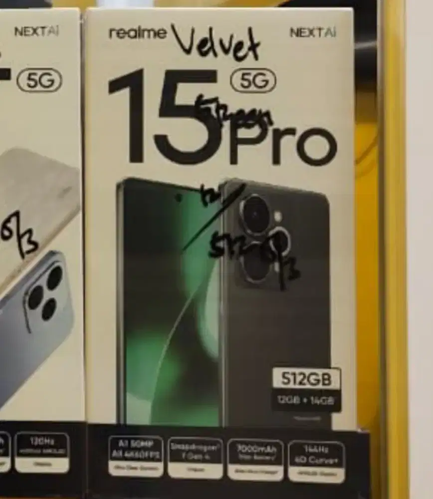 Realme 15 Pro 12GB+512GB Green BNIB Garansi Resmi Indonesia