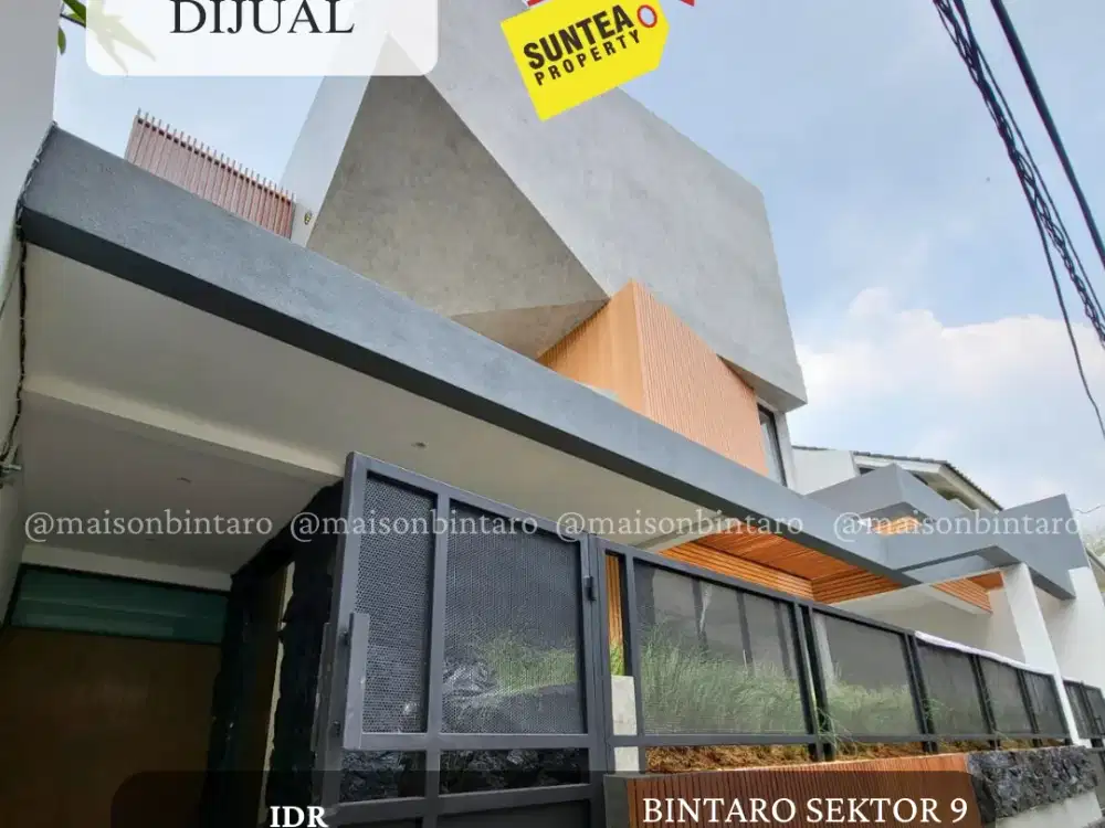 MEWAH & JARANG ADA! Rumah 2 Lantai di Sektor 9 — Lengkap dengan Private Swimming Pool (SP 0128)