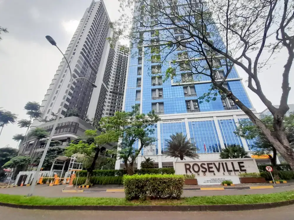 DIJUAL KANTOR MEWAH EKSLUSIF SETARA HOTEL BINTANG 5 DI ROSEVILLE SOHO & SUITE BSD
