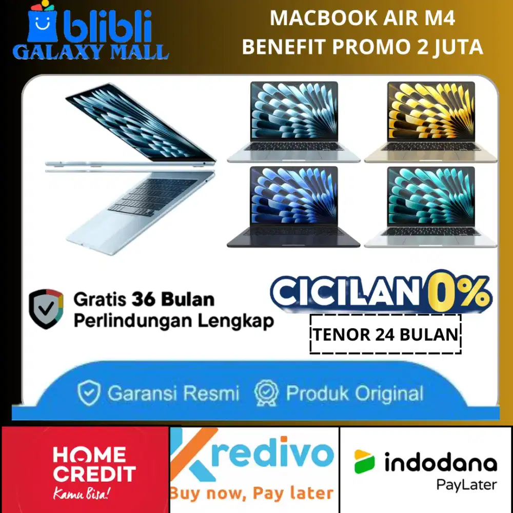 Promo Macbook Air m4 2025 Garansi Resmi
