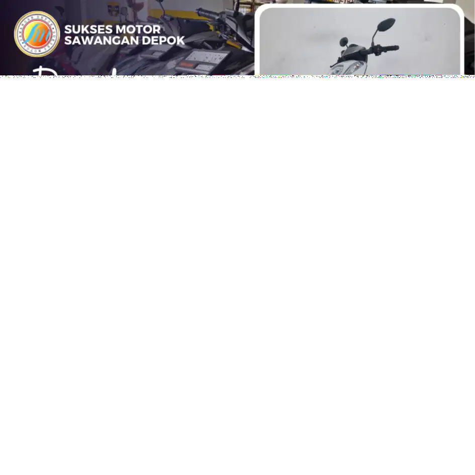 DP 400 BERGARANSI HONDA GENIO CBS TH 2021 UNIT MULUS BISA KREDIT